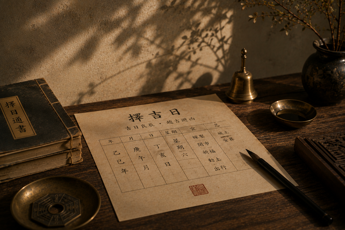 Auspicious Date Selection · 择日